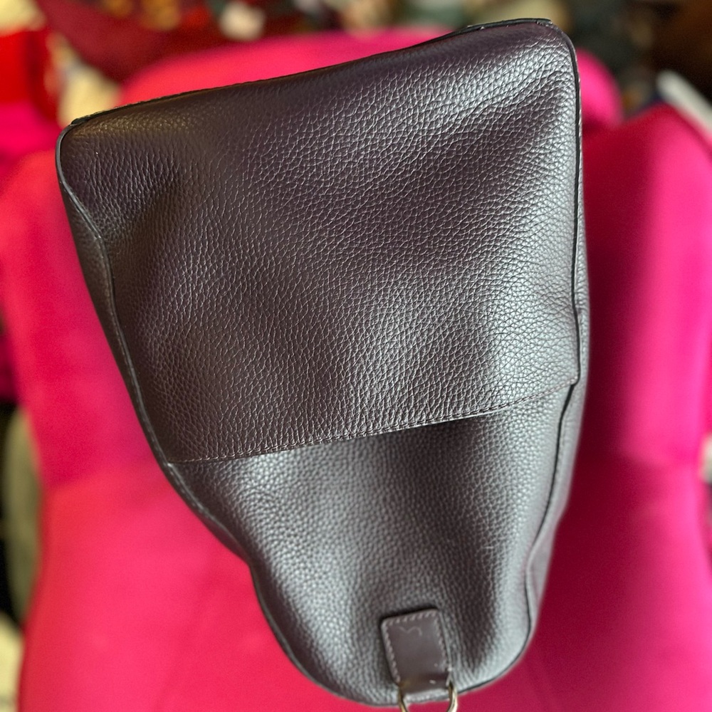 Kate Spade NWOT - Mahogany Pebbled Leather Remington Place Filipa Travel Duffle - Picture 8 of 9